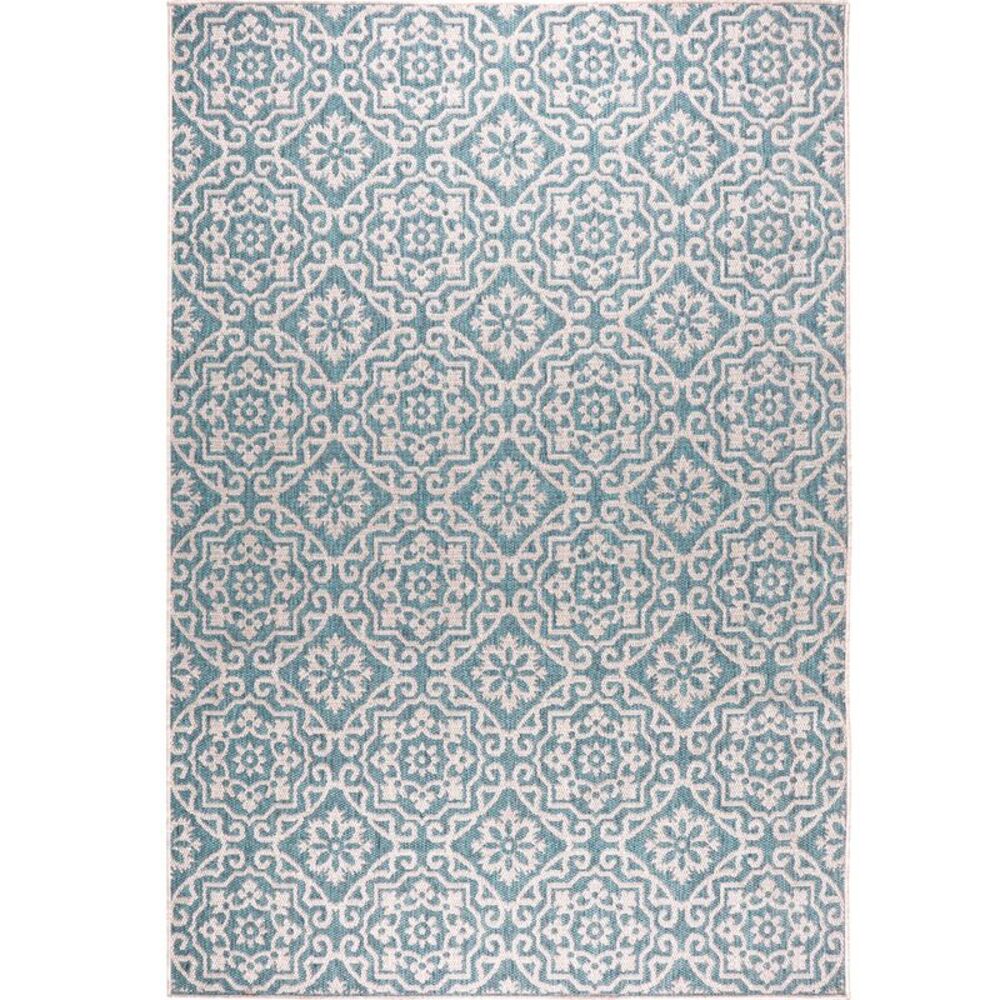 Home Dynamix Area Rugs: Patio Country 6681-340 blue-gray: 3' 11" x 5' 2"